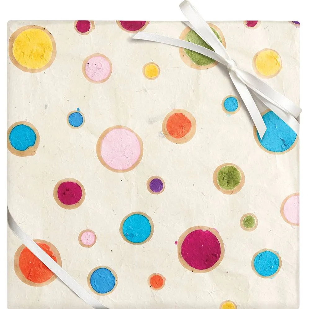 Multicolor Dots Handmade Paper sold by Paper Source