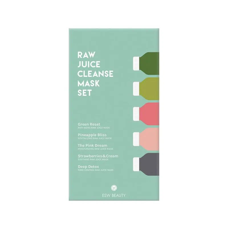 Juice Cleanse Face Mask Set sold by Paper Source