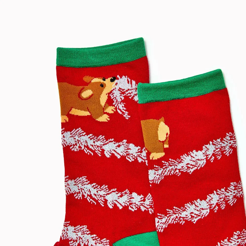 Bad Corgi Adult Socks sold by Paper Source product image thumbnail 2
