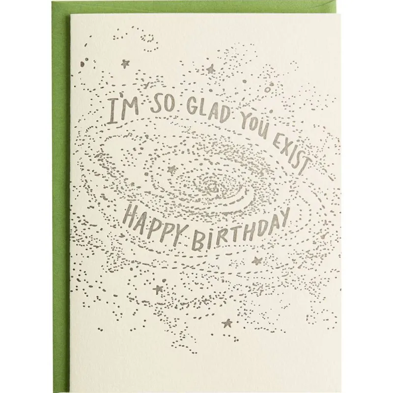 So Glad You Exist Birthday Card sold by Paper Source
