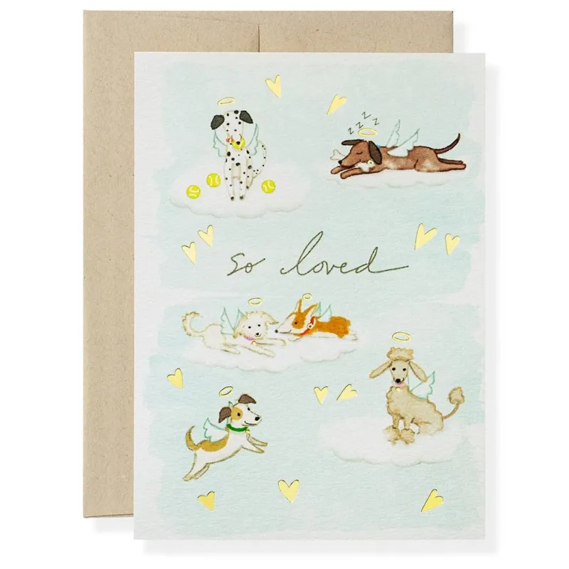 So Loved Pet Sympathy Card sold by Paper Source