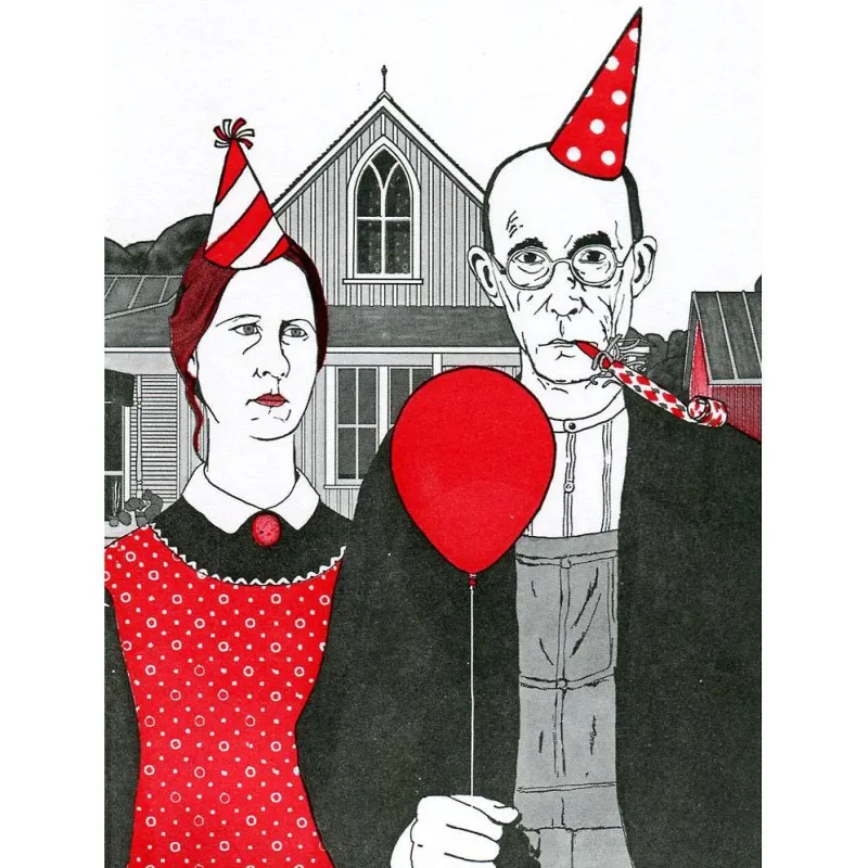 Painting Birthday Card sold by Paper Source