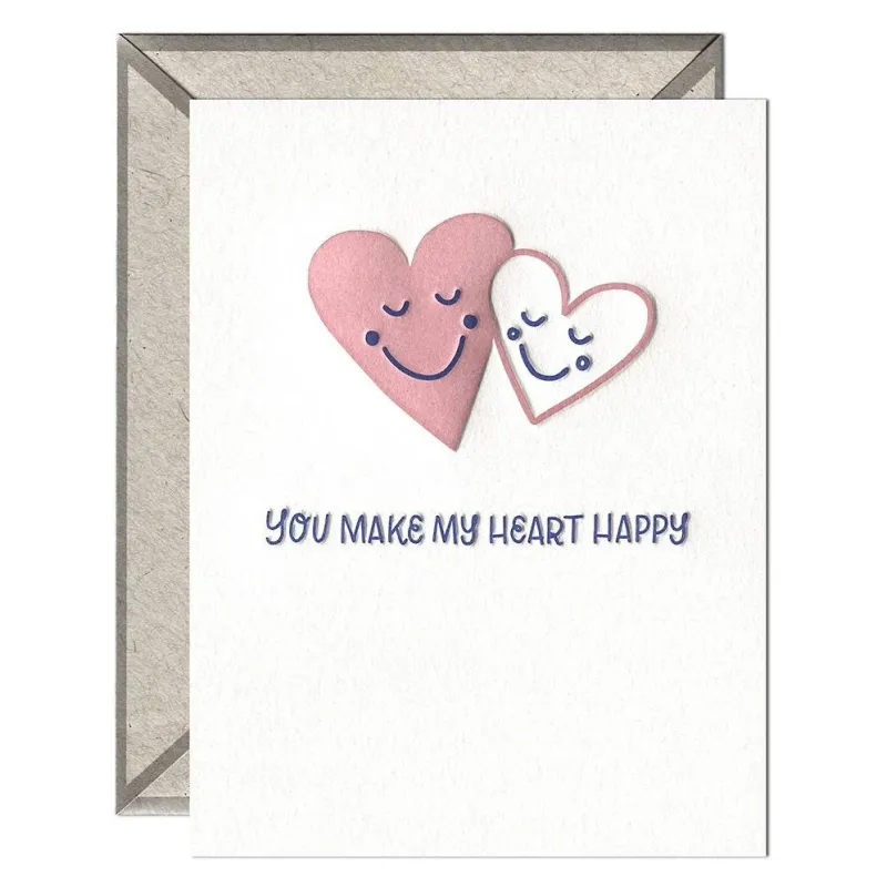 You Make My Heart Happy Greeting Card sold by Paper Source