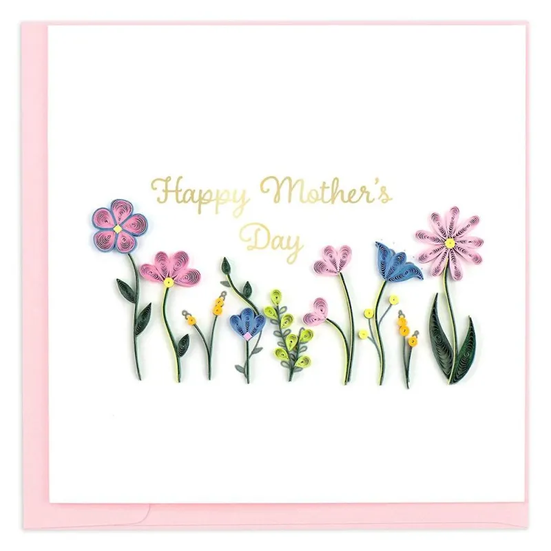 Quilling Wildflowers Mother's Day Card sold by Paper Source