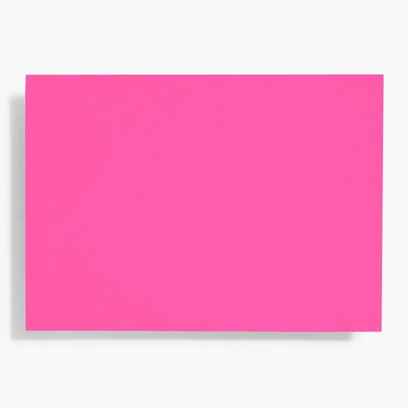 Fuchsia A6 Note Cards sold by Paper Source