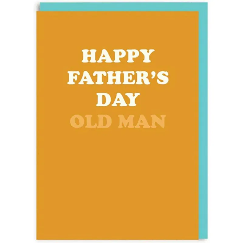 Old Man Father's Day Card sold by Paper Source