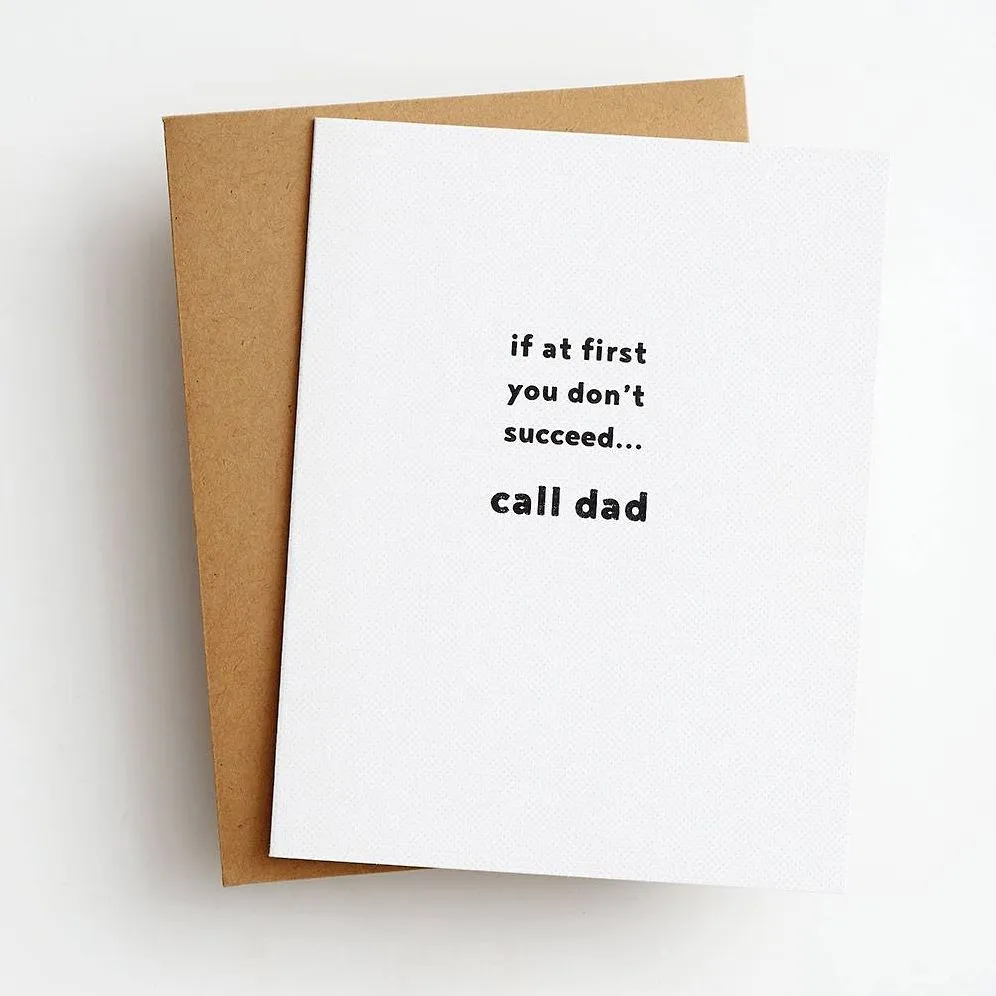 Call Dad Father's Day Card sold by Paper Source