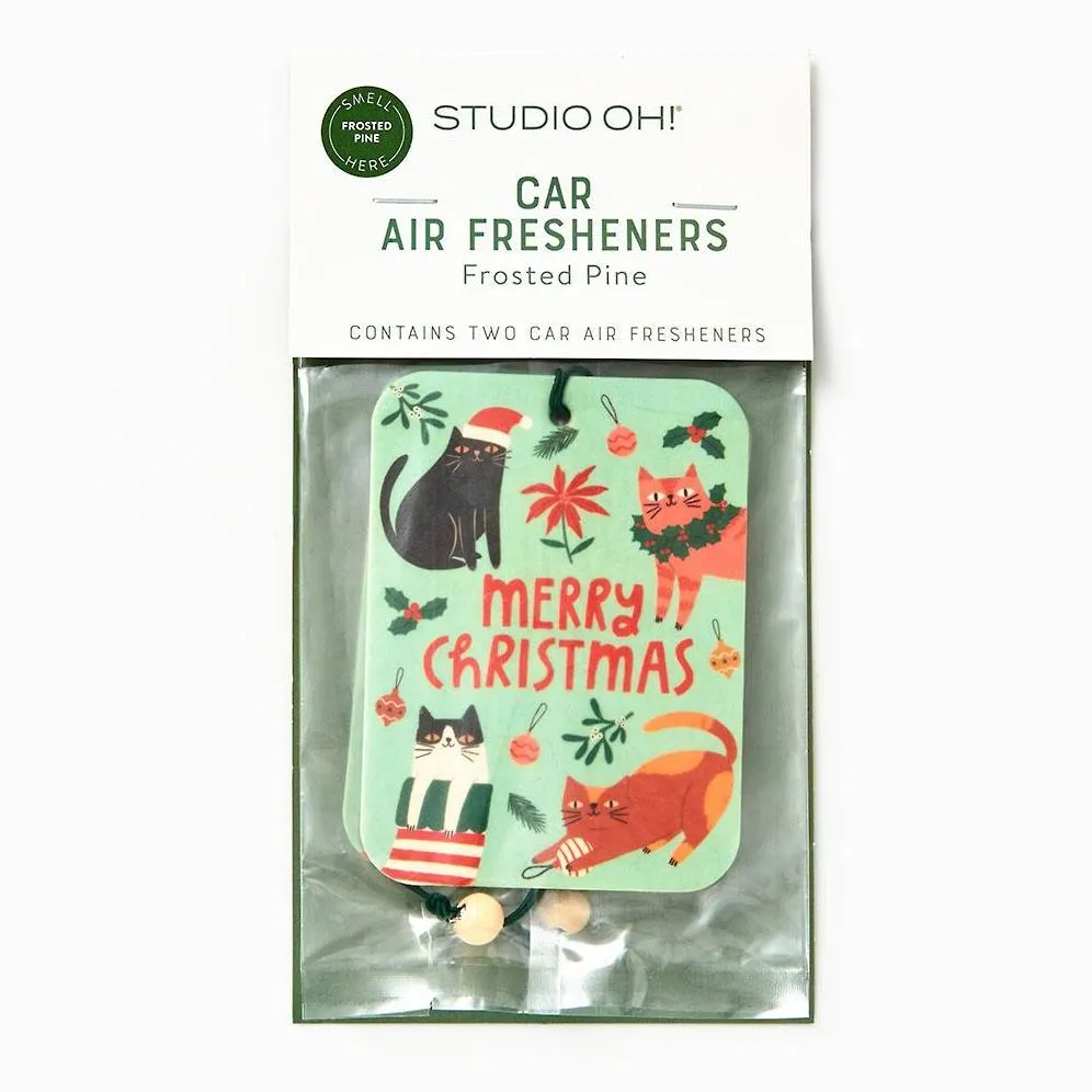 Very Merry Kitties Car Air Fresheners sold by Paper Source product image thumbnail 4
