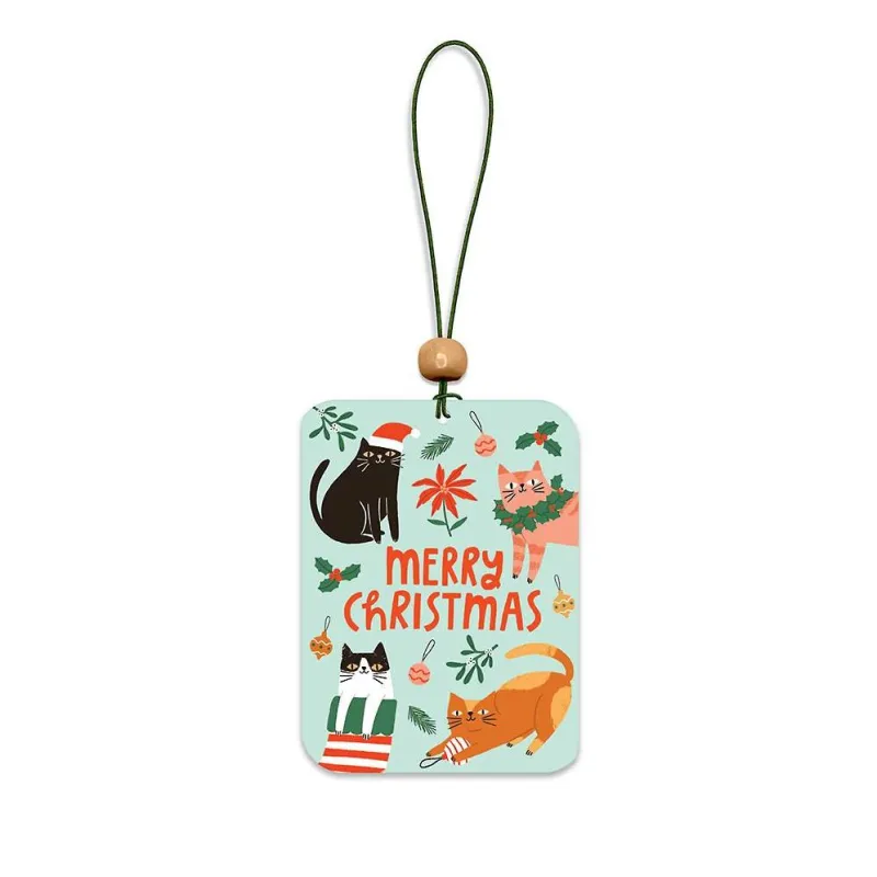Very Merry Kitties Car Air Fresheners sold by Paper Source