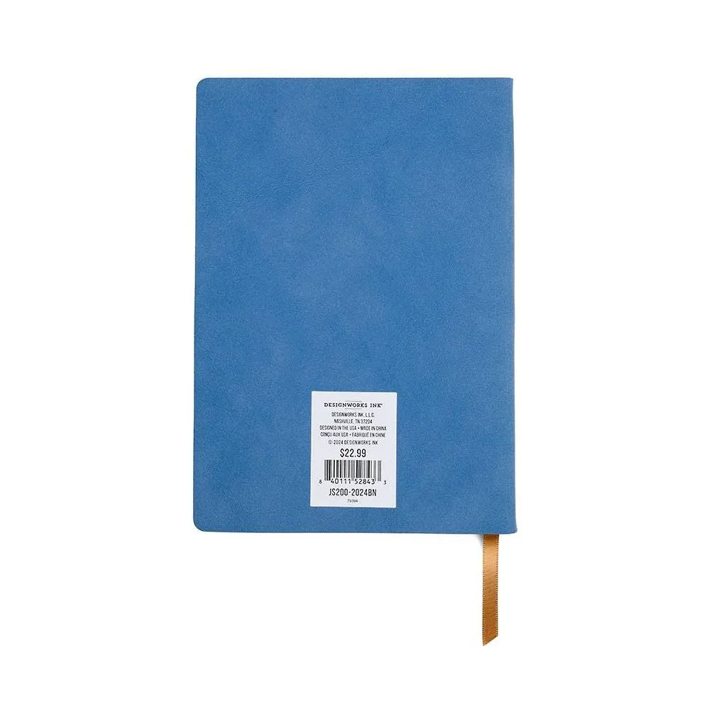 Cornflower Blue Vegan Suede Journal sold by Paper Source product image thumbnail 5