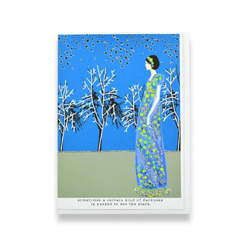 Glitter See Stars Sympathy Card sold by Paper Source