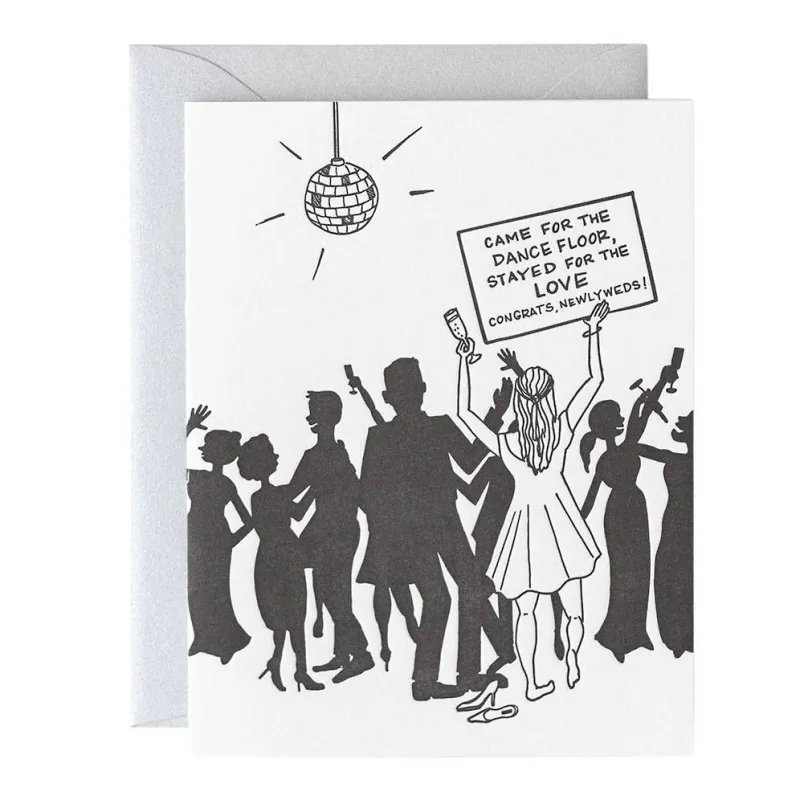 Stayed For The Love Wedding Card sold by Paper Source