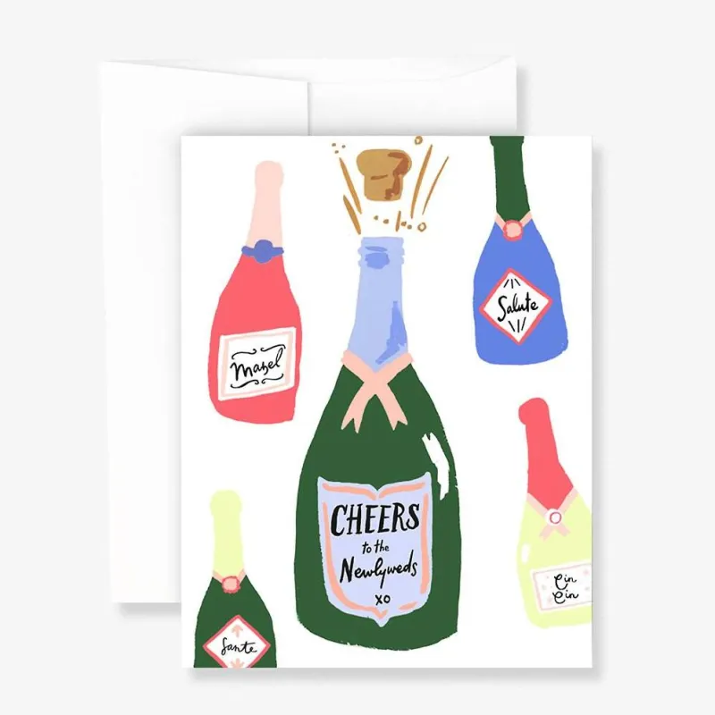 Cheers To The Newlyweds Wedding Card sold by Paper Source