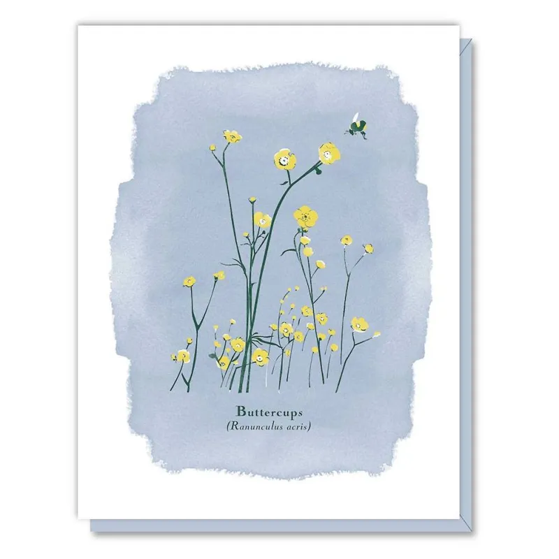 Buttercups Greeting Card sold by Paper Source