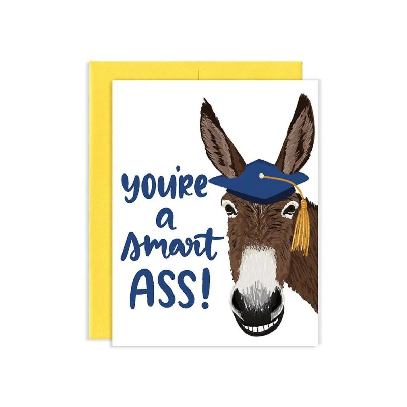 Smart Ass Graduation Card made by Paper Source