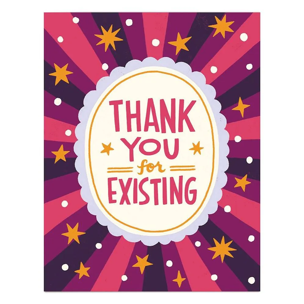 Thank You For Existing Greeting Card sold by Paper Source product image thumbnail 2