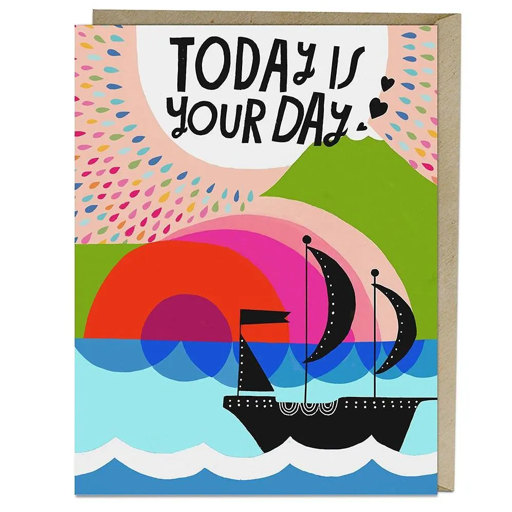 Today Is Your Day Greeting Card sold by Paper Source
