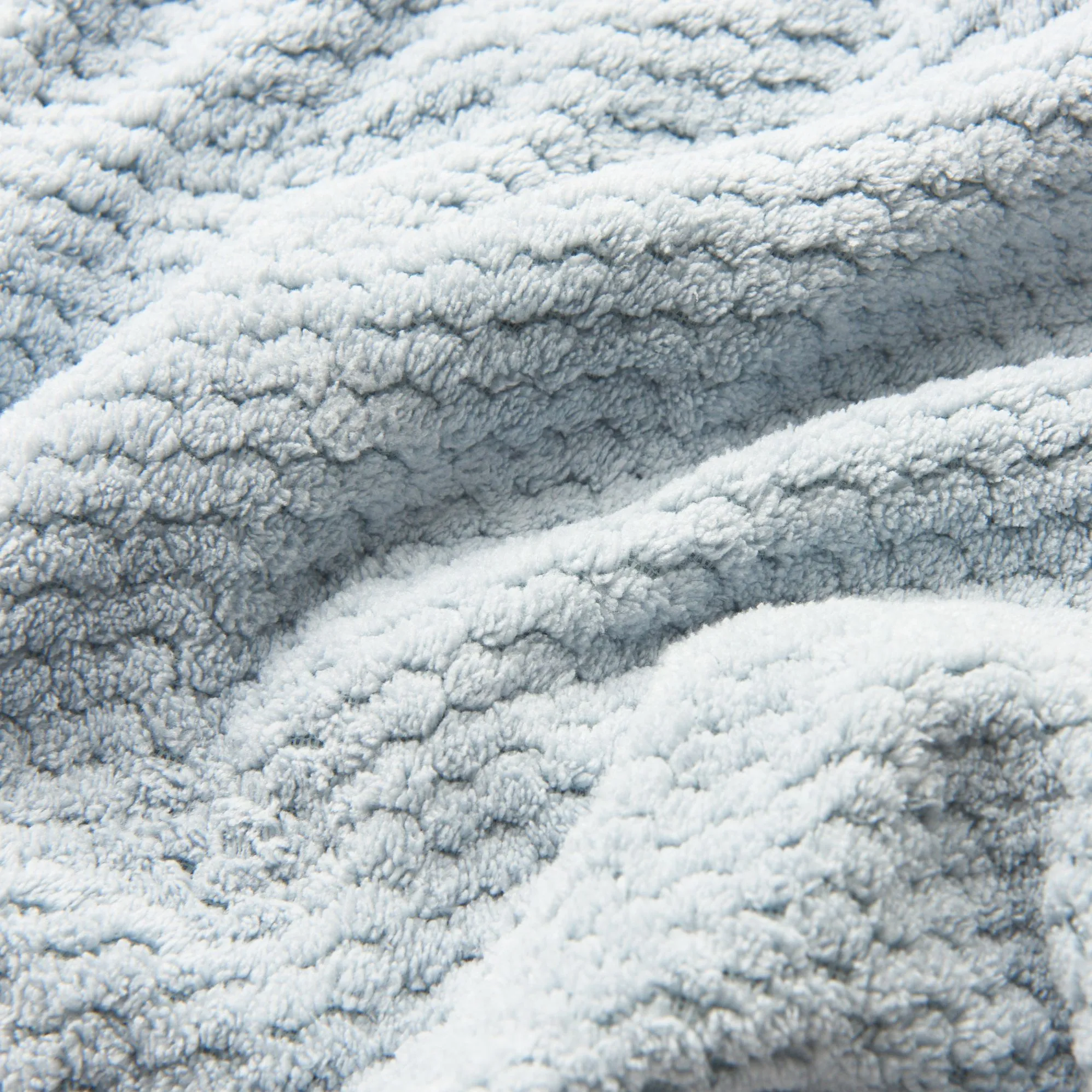 Plush Towel Hair Wrap - Blue sold by Paper Source product image thumbnail 2