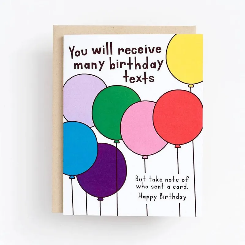 Take Note Birthday Card sold by Paper Source