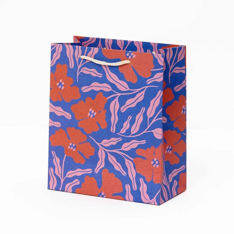 Funky Florals Medium Gift Bag sold by Paper Source