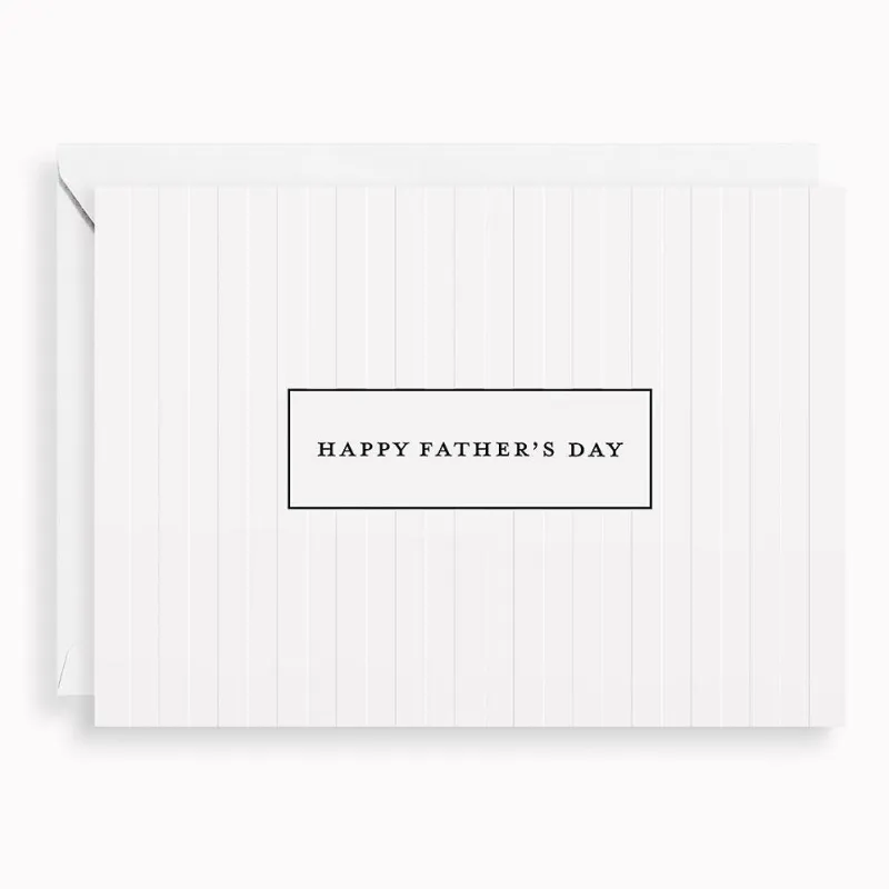 Block Stripe Father's Day Card sold by Paper Source