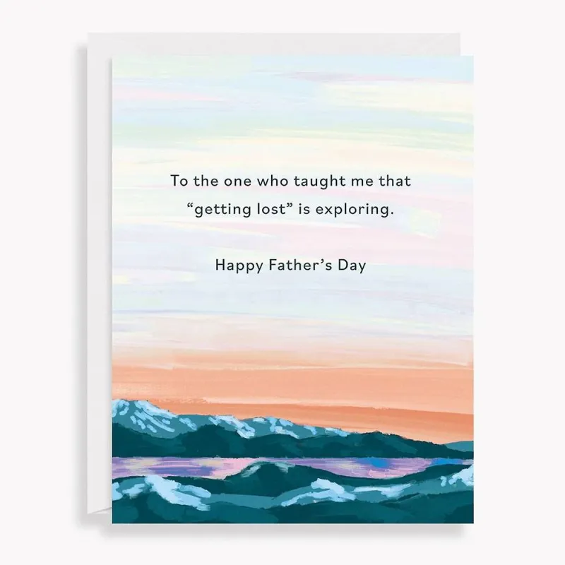 Getting Lost Father's Day Card sold by Paper Source