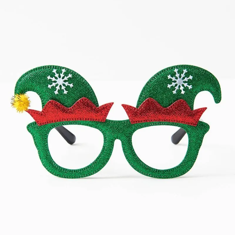 Green Elf Glasses made by Paper Source