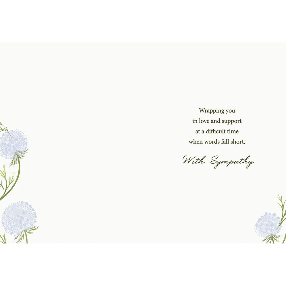 With You Always Sympathy Card sold by Paper Source product image thumbnail 2