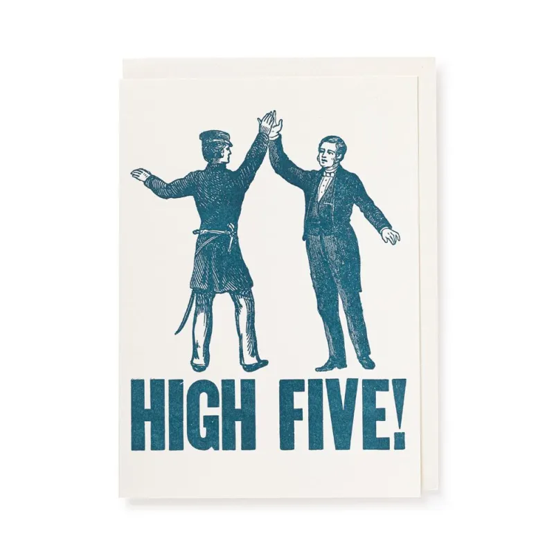 High Five Congratulations Card sold by Paper Source