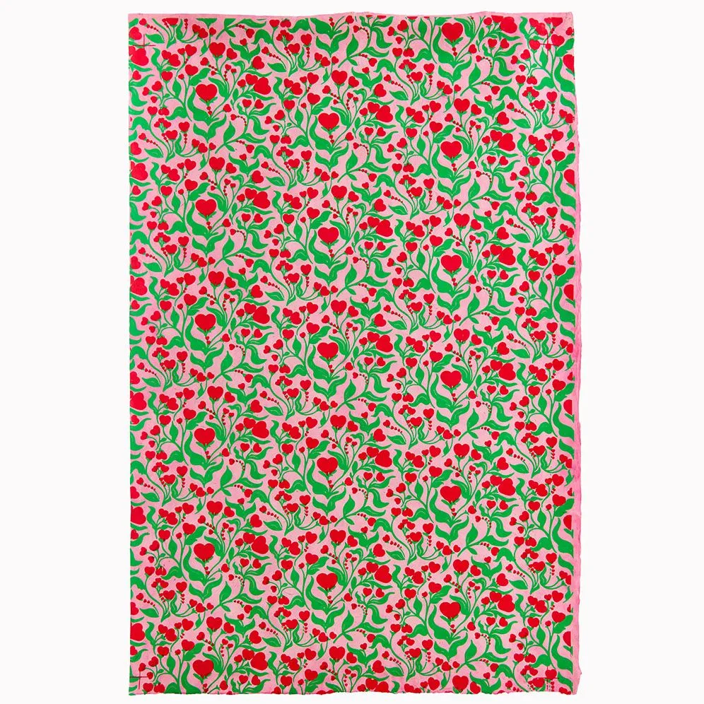 Floral Hearts Handmade Paper sold by Paper Source