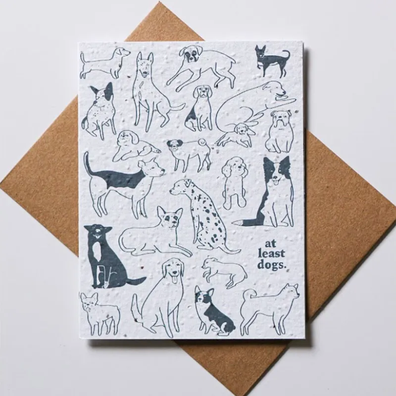 At Least Dogs Pet Card sold by Paper Source