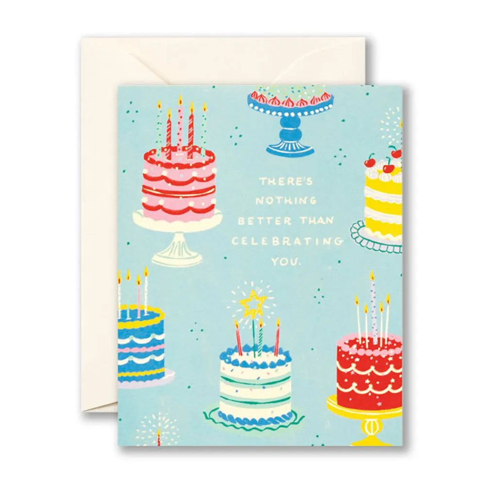 Cakes and Candles Birthday Greeting Card sold by Paper Source