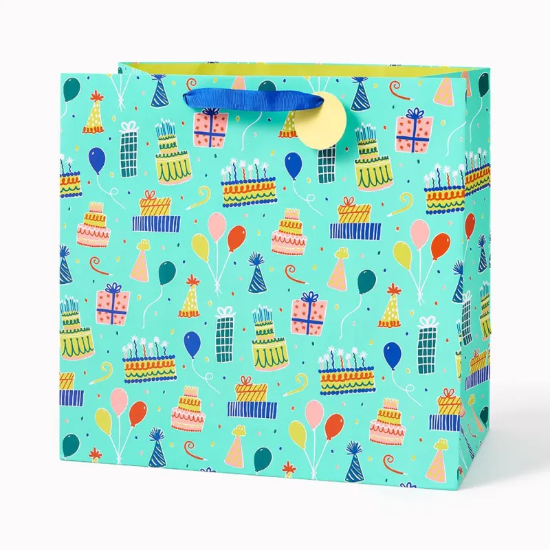 Birthday Icons Large Gift Bag sold by Paper Source