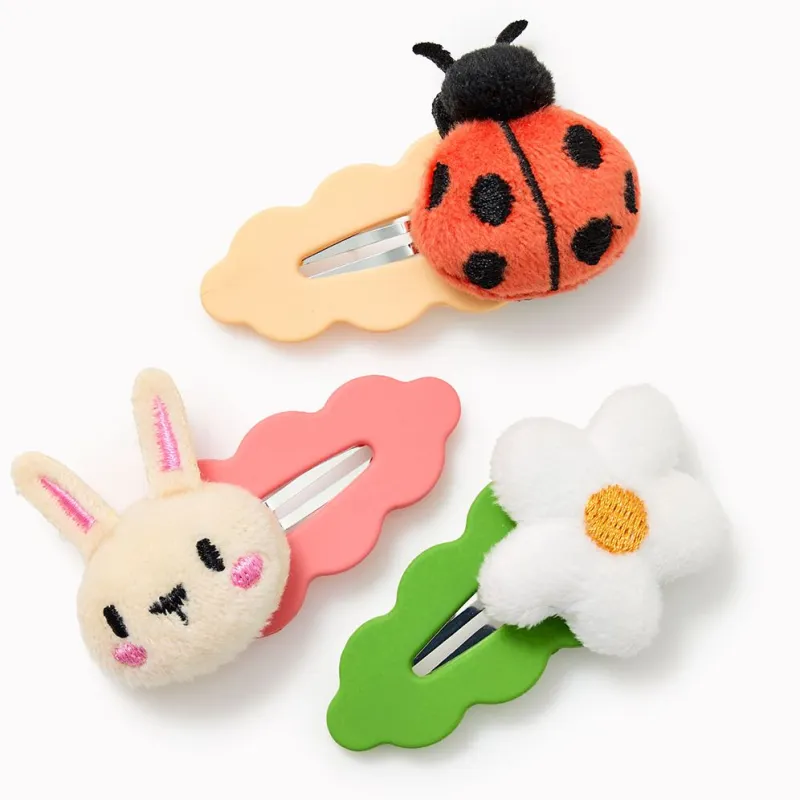 Critter Hair Clips, Set of 3 sold by Paper Source
