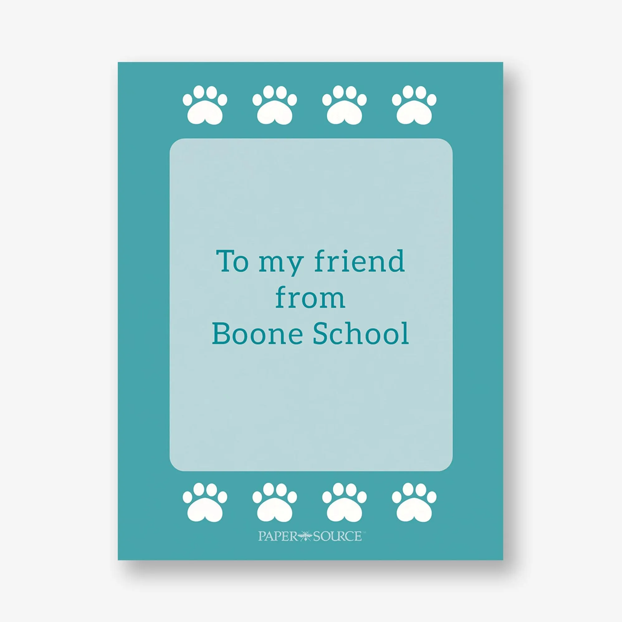 Corgi Custom Valentine Card sold by Paper Source product image thumbnail 3