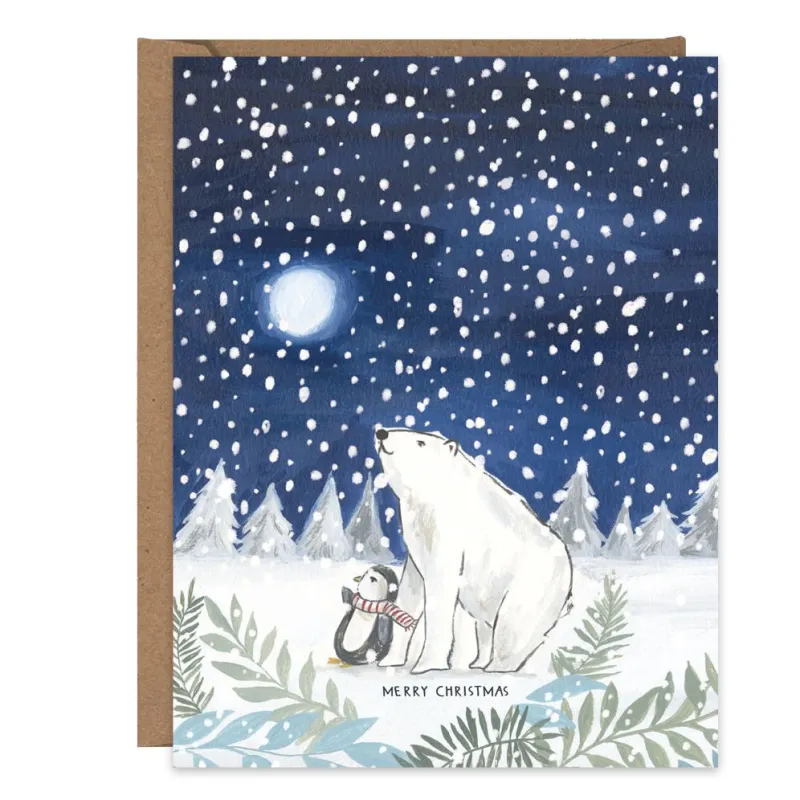 Winter Critters Holiday Card sold by Paper Source