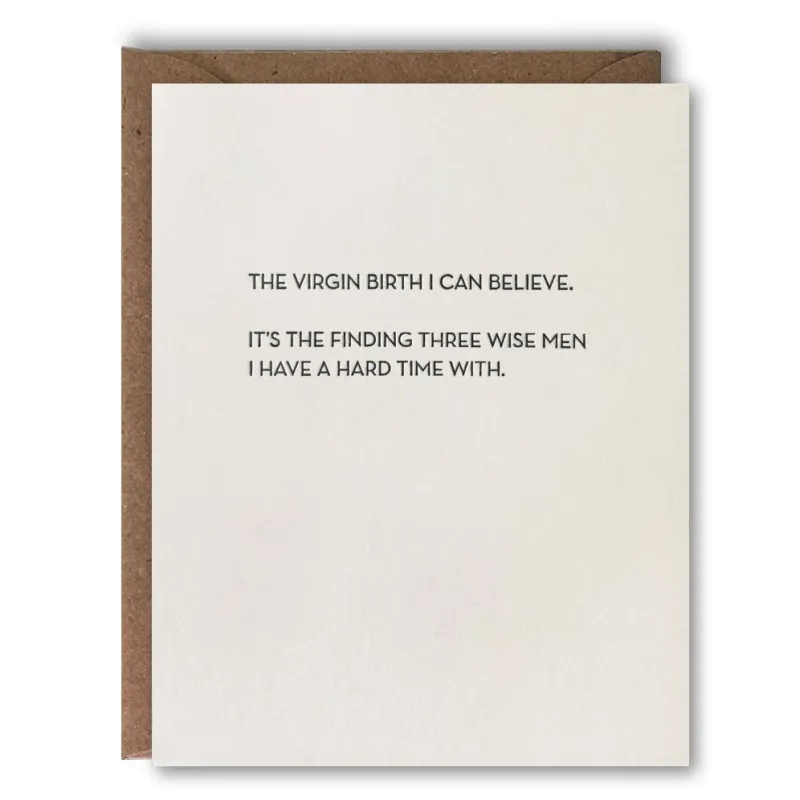 Three Wise Men Holiday Card sold by Paper Source