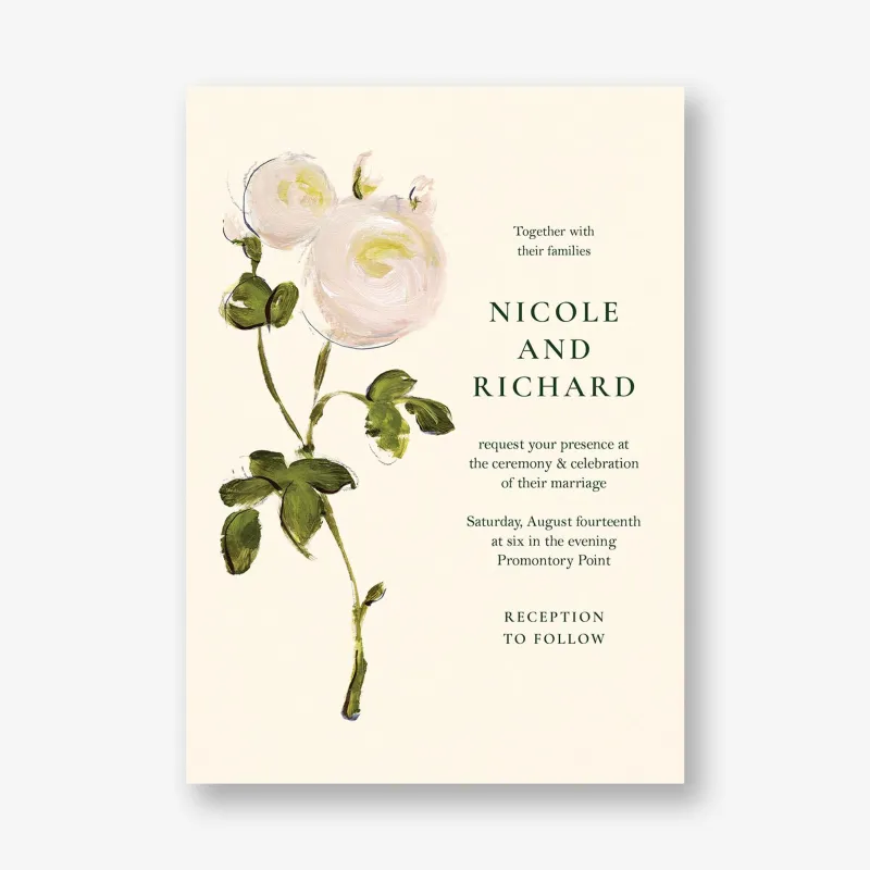 Botanical Bliss Wedding Invitation sold by Paper Source