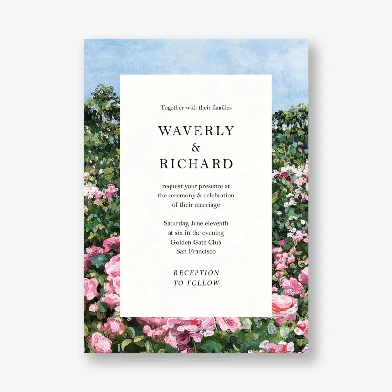 Garden Whimsy Wedding Invitation sold by Paper Source