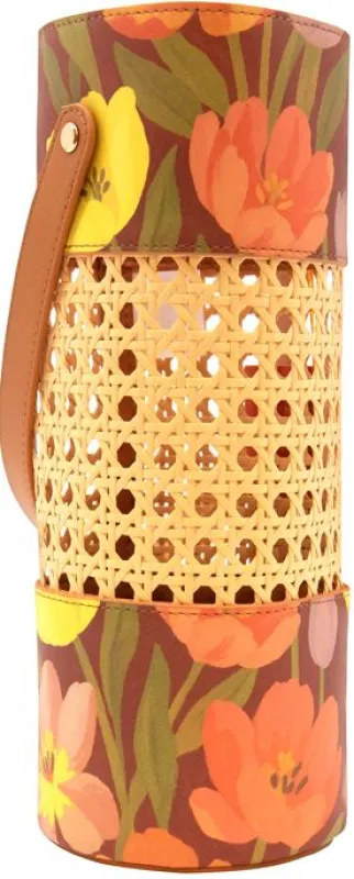 Floral Wine Carrier made by Paper Source