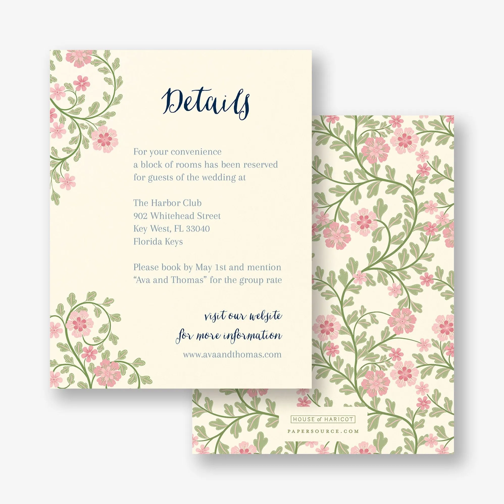 Flower Garden Information Card sold by Paper Source product image thumbnail 4