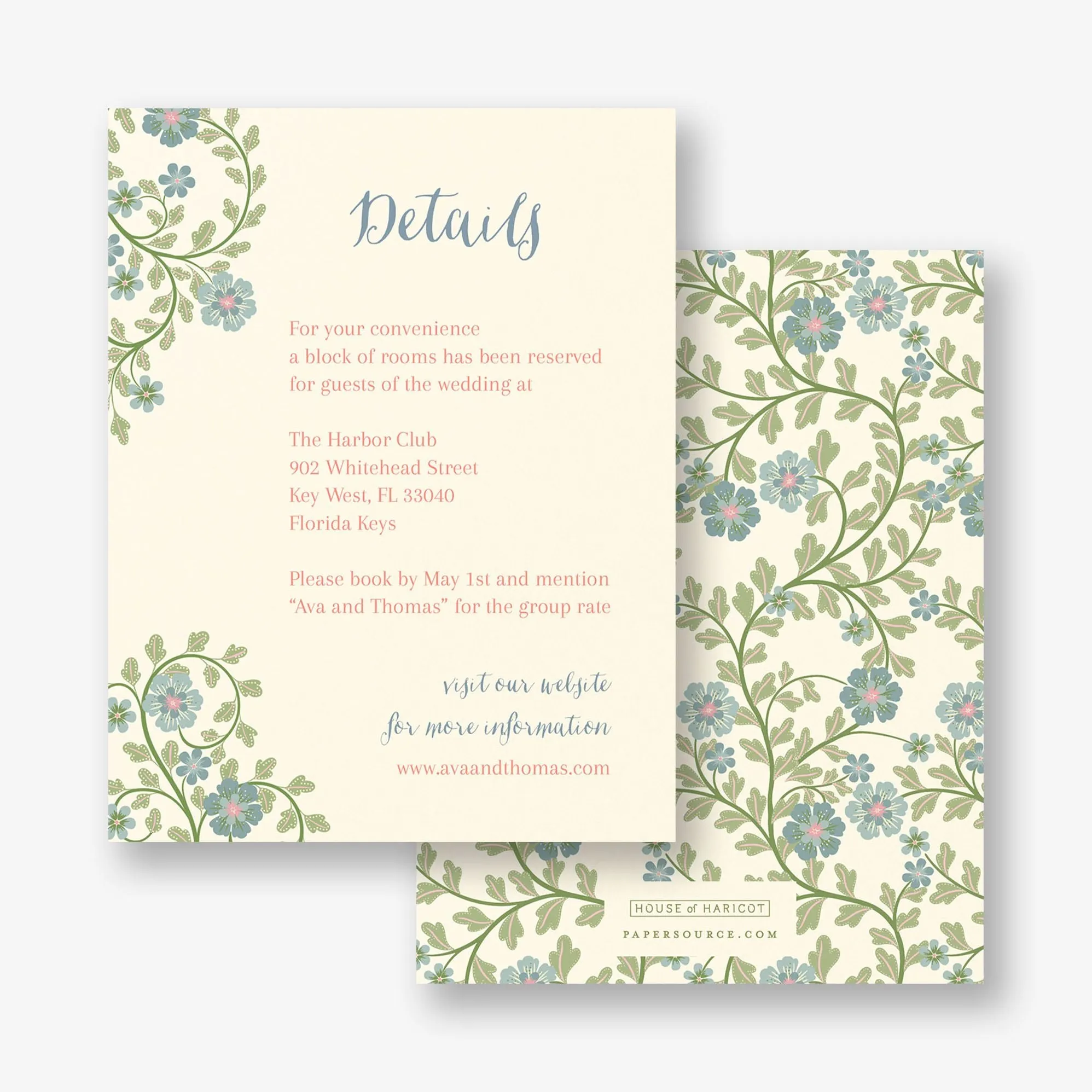 Flower Garden Information Card sold by Paper Source product image thumbnail 3