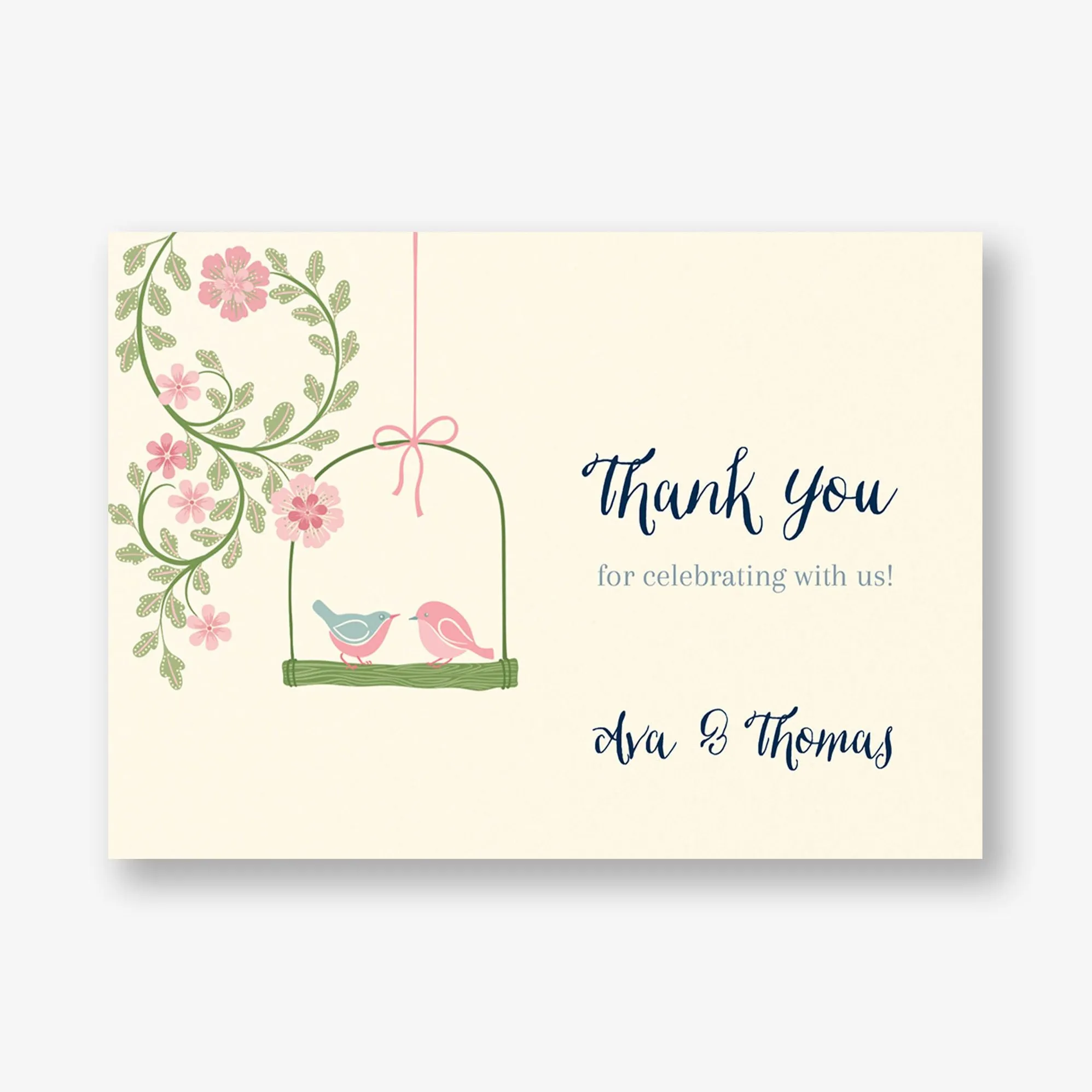 Flower Garden Thank You Card sold by Paper Source product image thumbnail 5