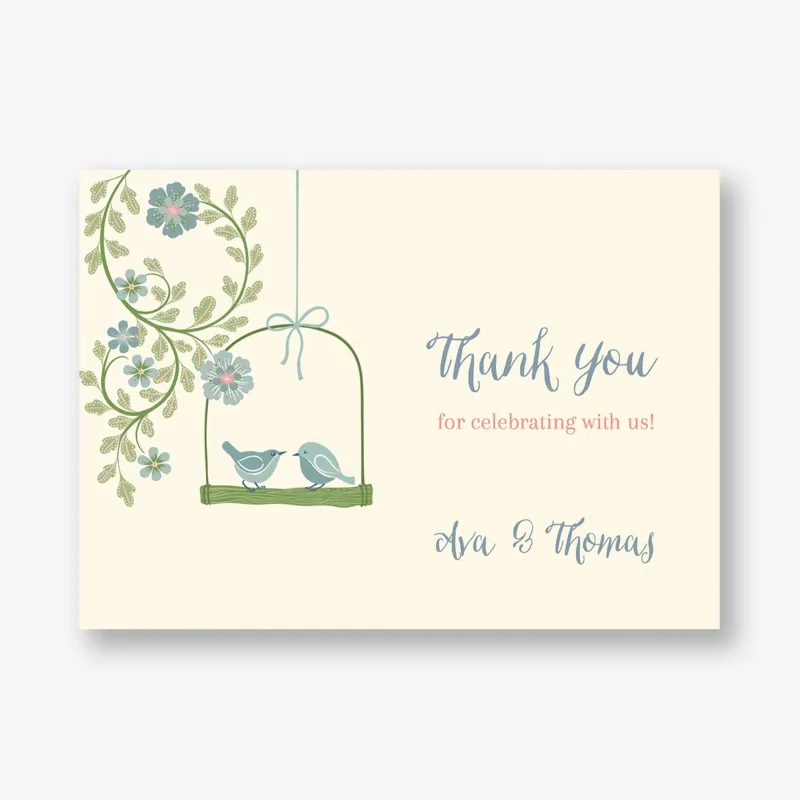 Flower Garden Thank You Card sold by Paper Source
