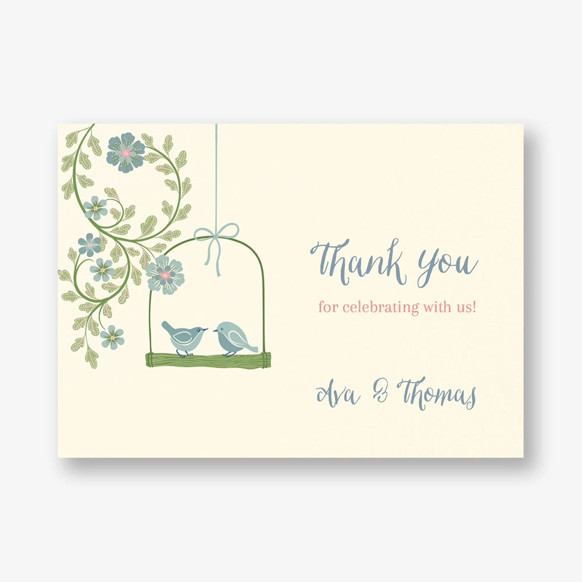 Flower Garden Thank You Card sold by Paper Source