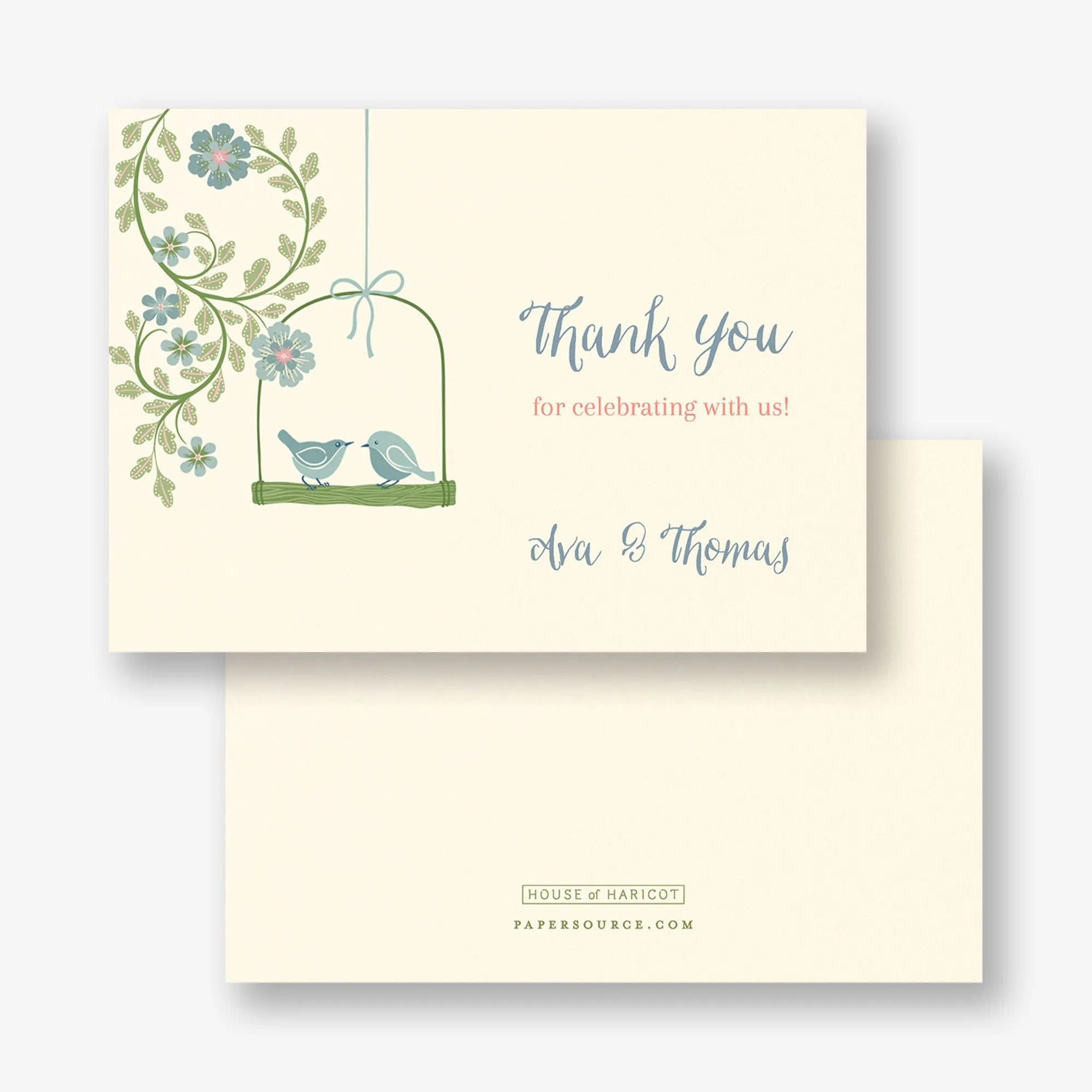 Flower Garden Thank You Card sold by Paper Source product image thumbnail 2