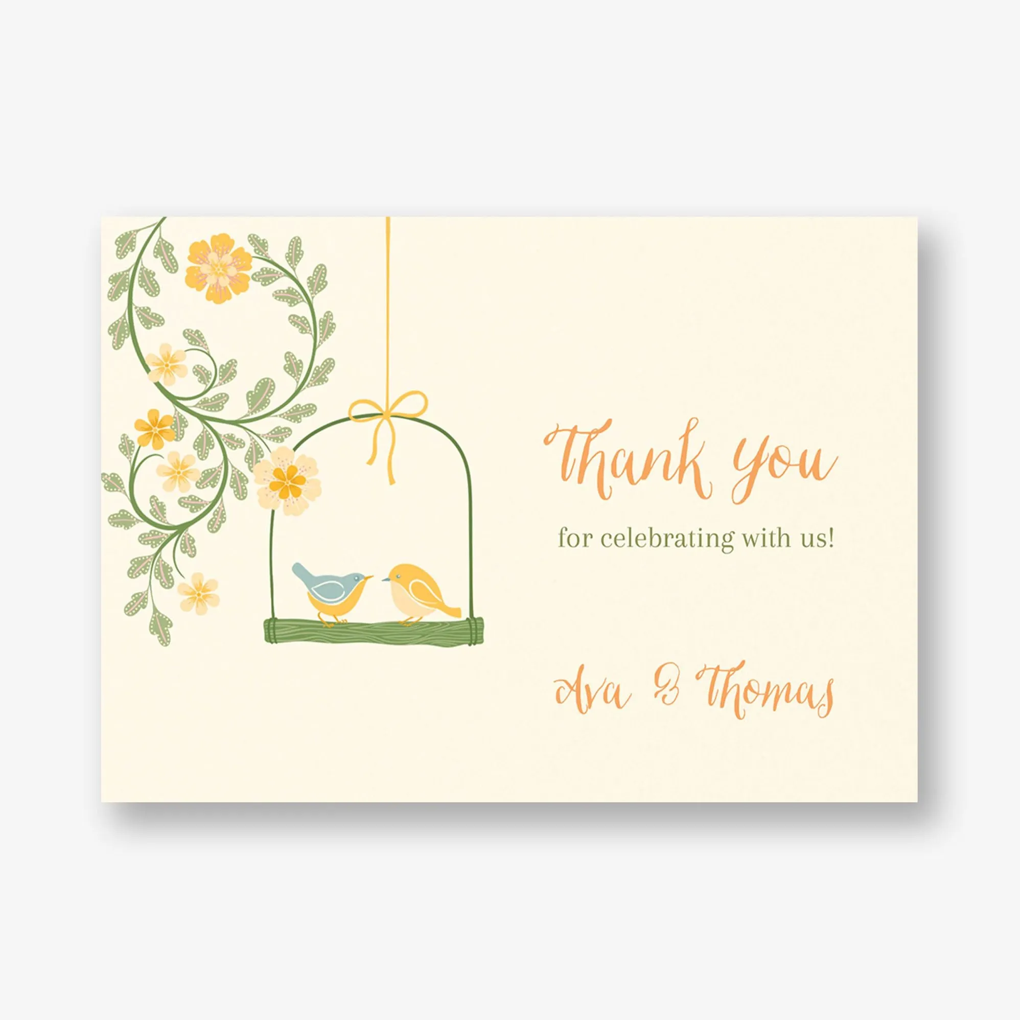 Flower Garden Thank You Card sold by Paper Source product image thumbnail 3
