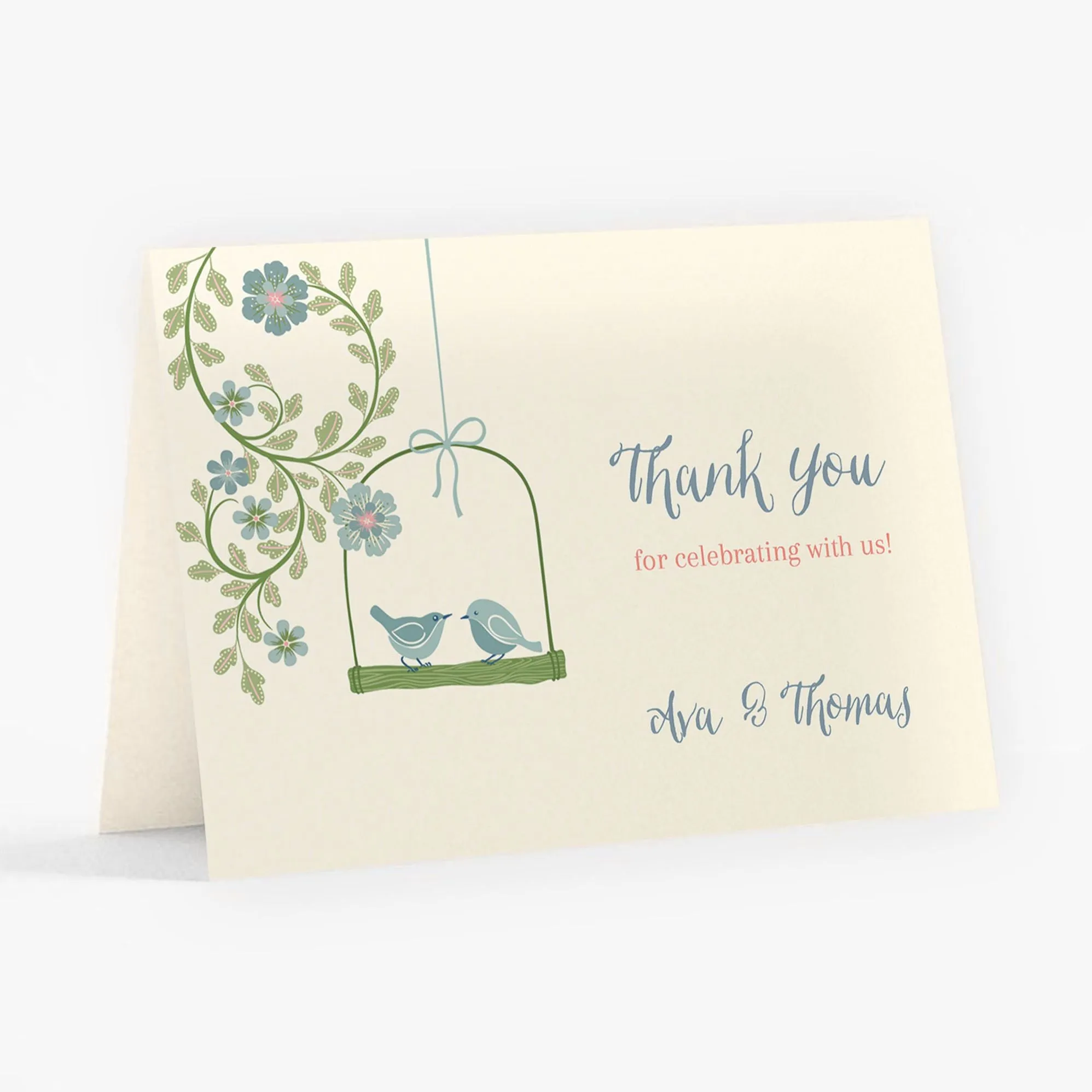 Flower Garden Thank You Card sold by Paper Source product image thumbnail 4