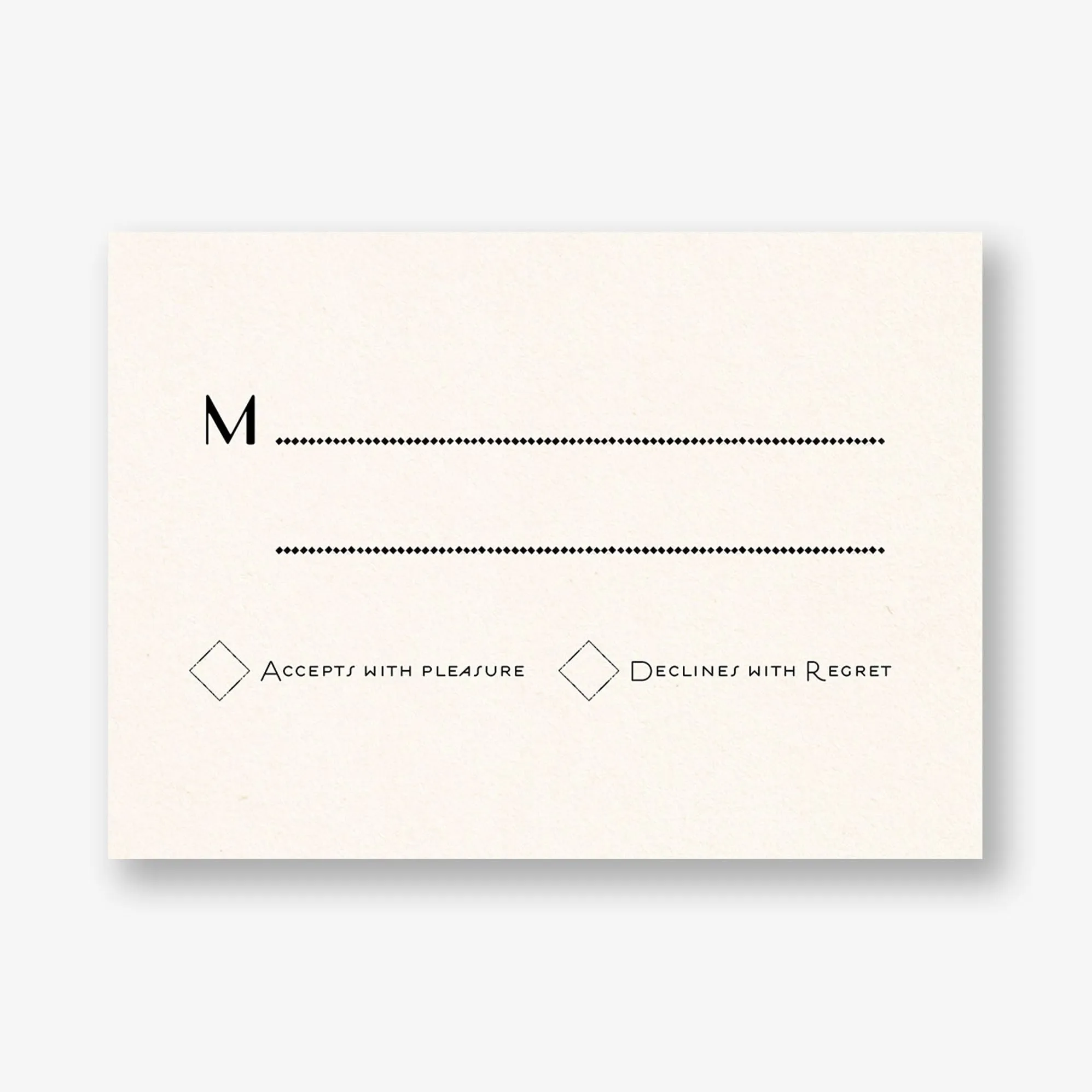 Vintage NYC Deli Response Card sold by Paper Source product image thumbnail 3