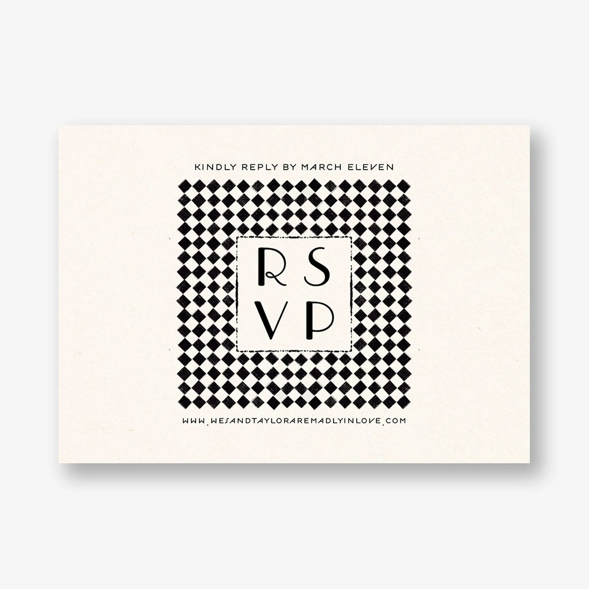 Vintage NYC Deli Response Card sold by Paper Source